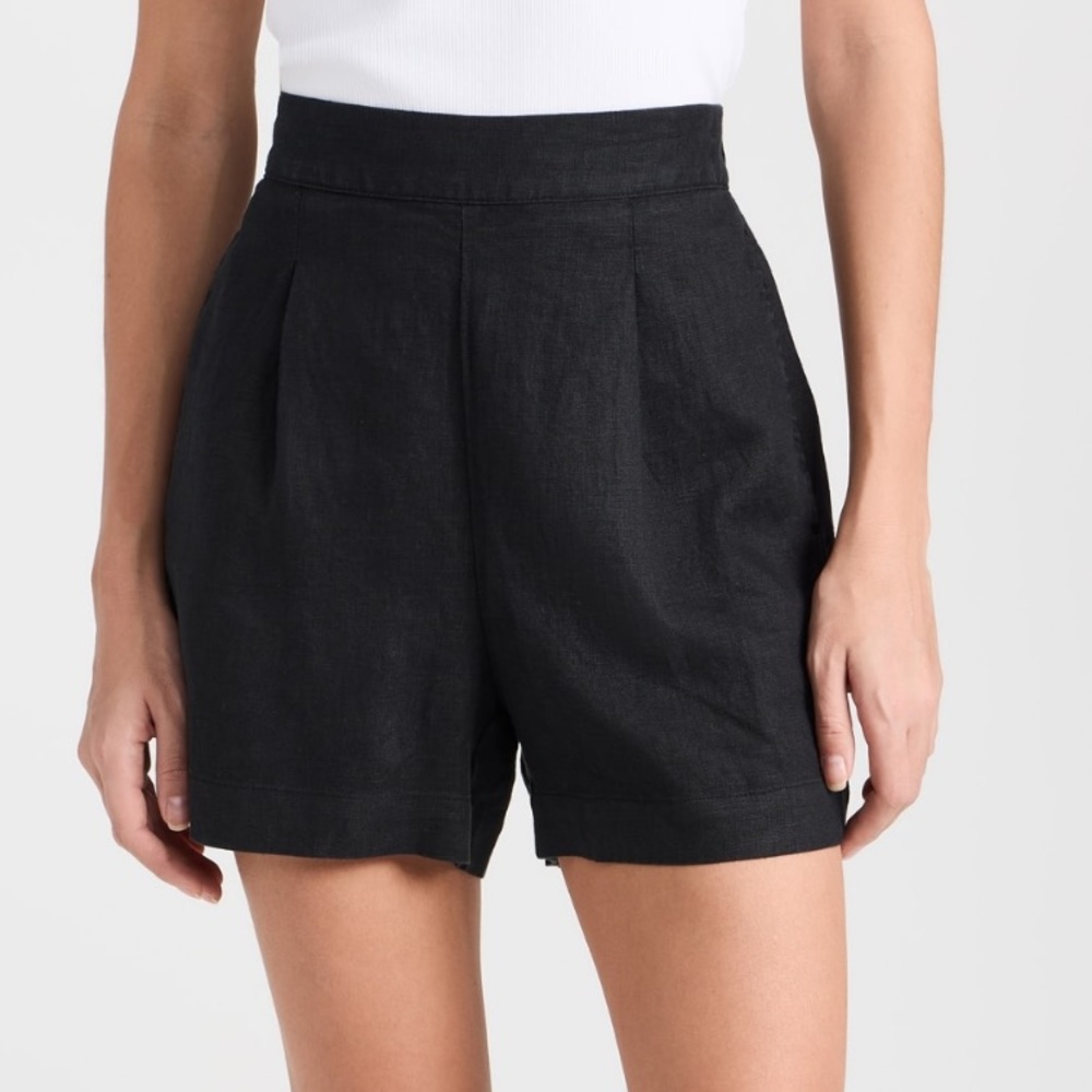 NWT Madewell clean pull on linen shorts
